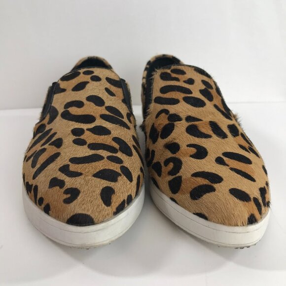 Steve Madden Leopard Print Pointed Toe Loafers - Picture 3 of 6